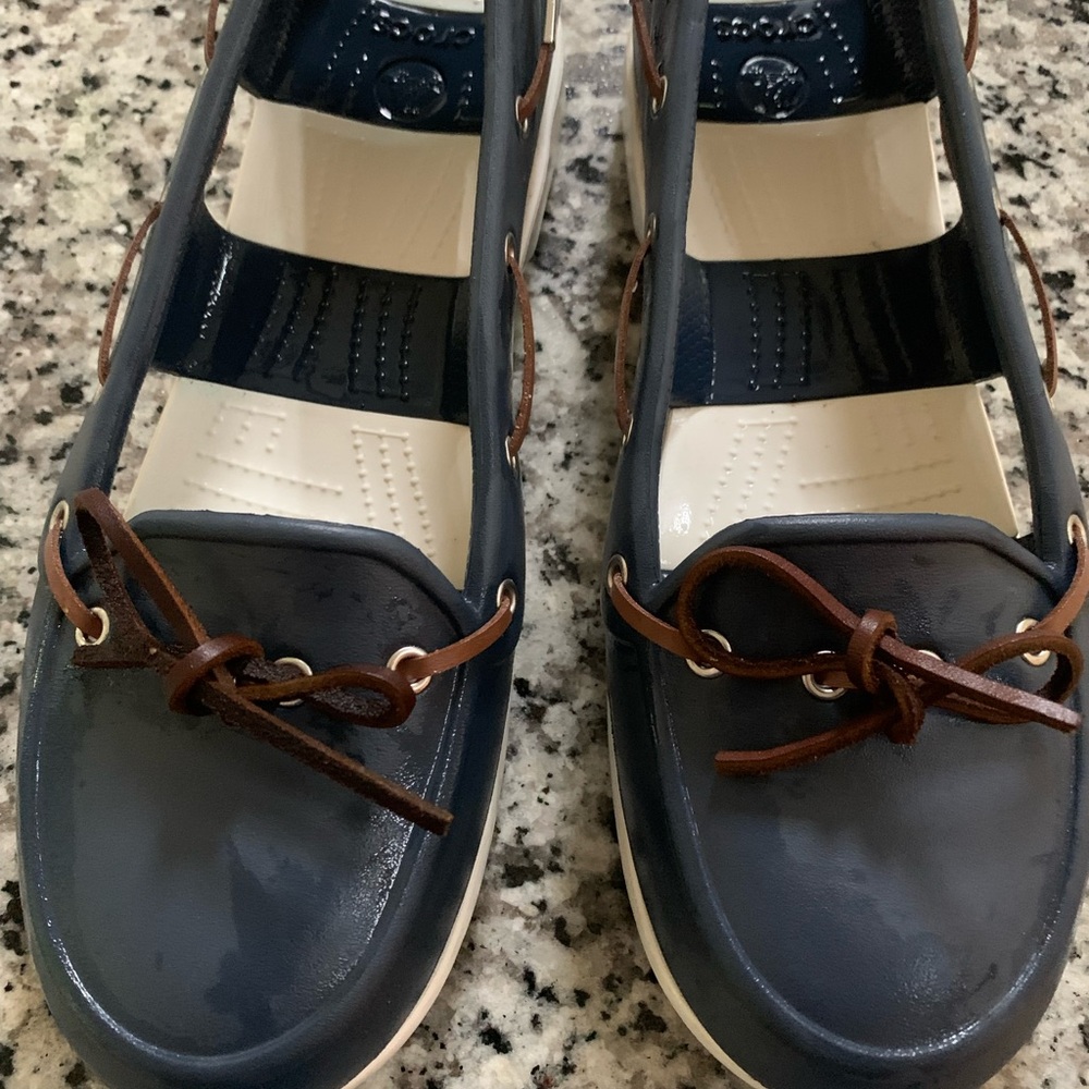 Crocs boat shoe